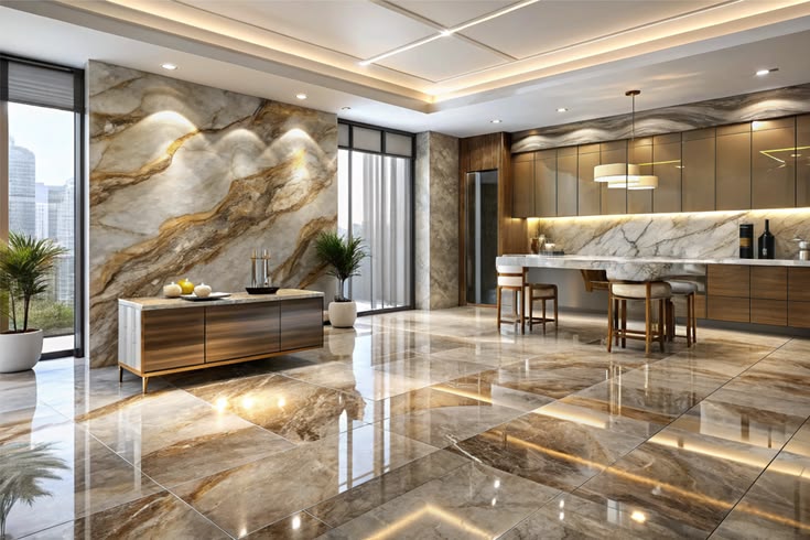 Modern commercial interior