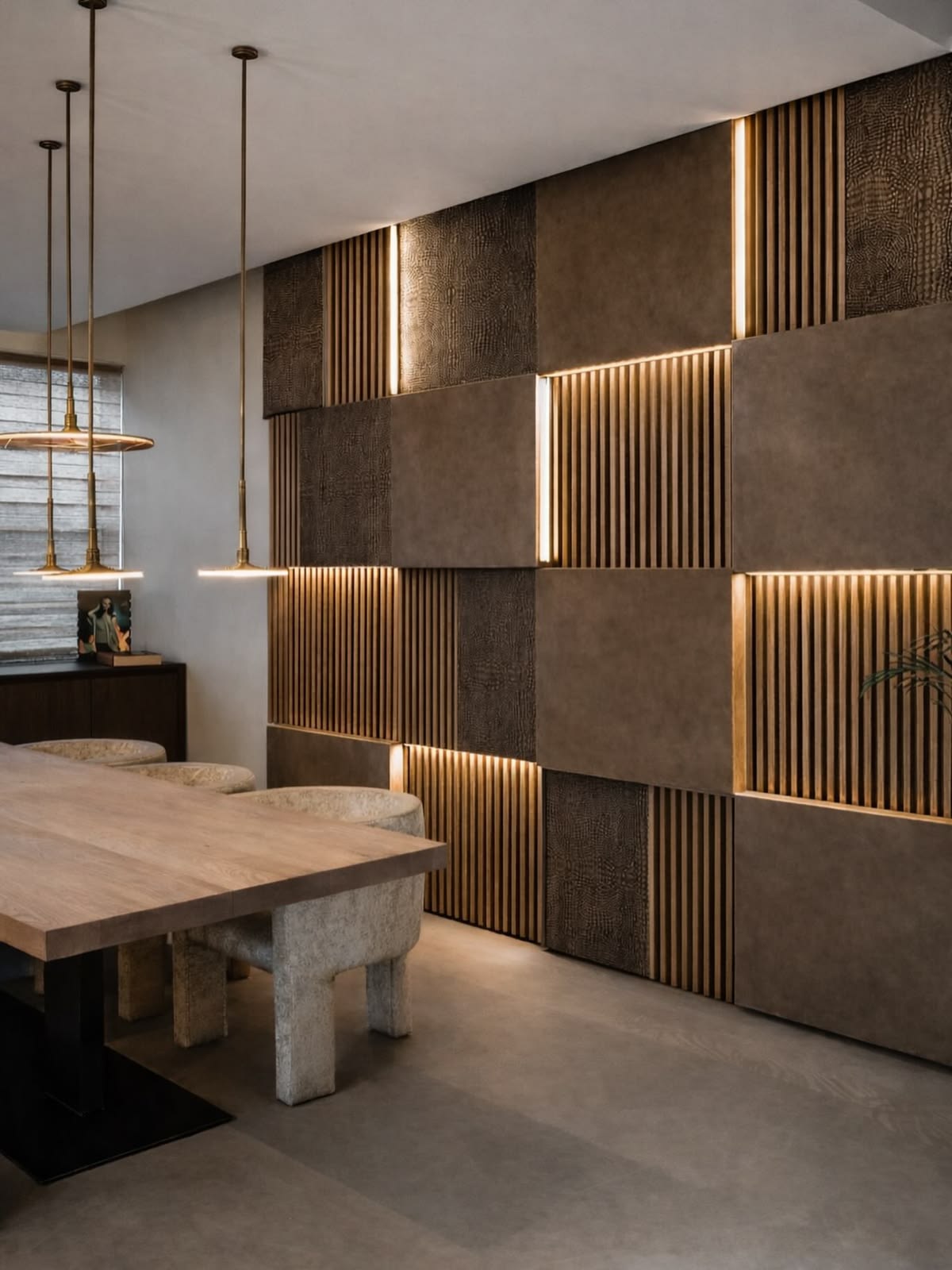 Premium feature wall